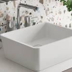 lavabo sobre encimera solid surface de 39 cm en distintos colores de la marca Zenon