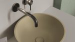 Lavabo Florida solid surface sobre encimera bco
