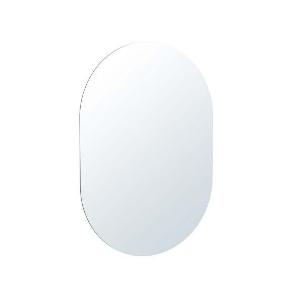 es un espejo de iluminacion led integrada, posibilidad con borde decorativo en blanco, negro y oro