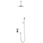 Conjunto Ducha Empotrado Monomando Berlín Cromo Imex