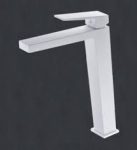 GrifoMonomando Lavabo Caño Alto Art Blanco mate Imex