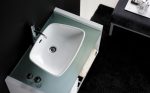 Lavabo sobre encimera recatangular porcelana anabel bathco