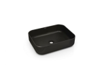 Lavabo Dinan 50 sobre encimera porcelana negro Bathco