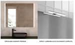 Mueble suspendido Vora dos cajones con lavabo integrado Cairo Royo Hickory Nature