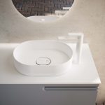 Mueble suspendo Sansa con encimera 120 cm doble lavabo Royo roble Colonial