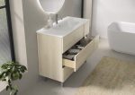 Mueble con patas fessura blanco mate ceramicas gala