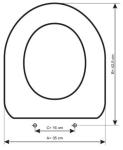 Tapa WC Jacob Delafon Altair Compatible