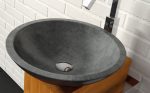 Lavabo sobre encimera stone catania beige bathco