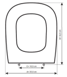 Tapa WC Duravit D Code Compatible