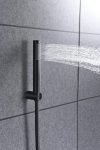 Grifo Monomando Baño-Ducha Olimpo Negro Mate Imex