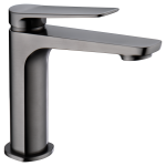 Grifo Monomando Lavabo Nápoles Black Gun Metal Imex