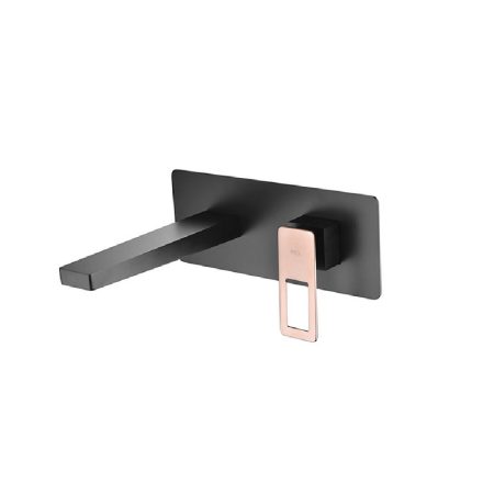 Grifo Lavabo Empotrado Monomando Suecia Oro Rosa Brillo Negro Mate Imex