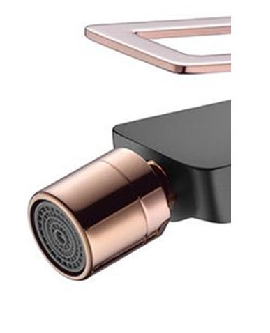 Grifo Monomando Bidé Suecia Oro Rosa Brillo Negro Mate Imex2