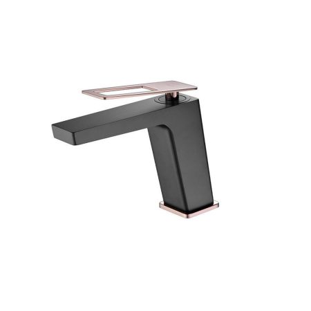 Grifo Monomando Lavabo Suecia Oro Rosa Brillo Negro Mate Imex