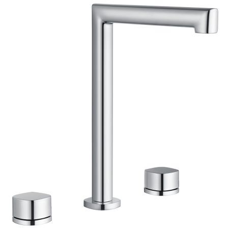 Grifo Bimando Lavabo Caño Alto Toscana Cromo Imex