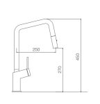 Grifo Cocina Bonn Negro Mate Imex
