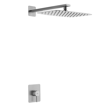 Grifo Ducha Empotrada Monomando 1Vía Rociador Toscana Niquel Cepillado Imex