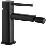 Grifo Monomando Bidé Toscana Negro Mate Imex