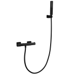 Grifo Termostático Ducha Toscana Negro Mate Imex